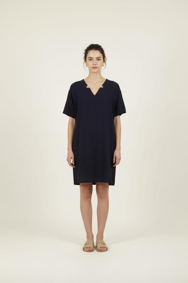 Robe Droite Bleue - Taille S/36 de la marque Maison 123 | PARAD83827 - Vendu par Paradigme - Image 1