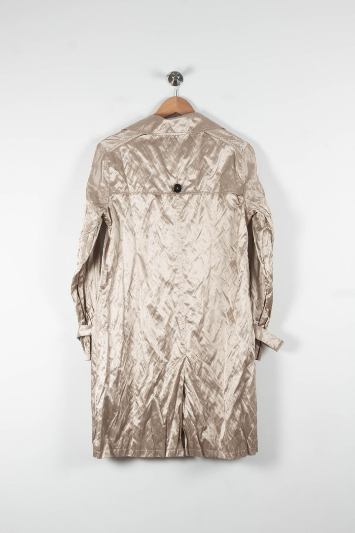 Trench Doré - Taille L/40 de la marque Caroll | PARAD83830 - Vendu par Paradigme - Image 4