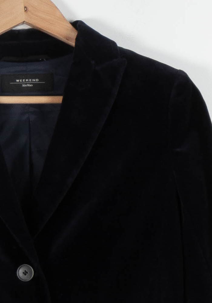 Veste Bleu - Taille M/38 de la marque Weekend Max Mara | PARAD83831 - Vendu par Paradigme - Image 3