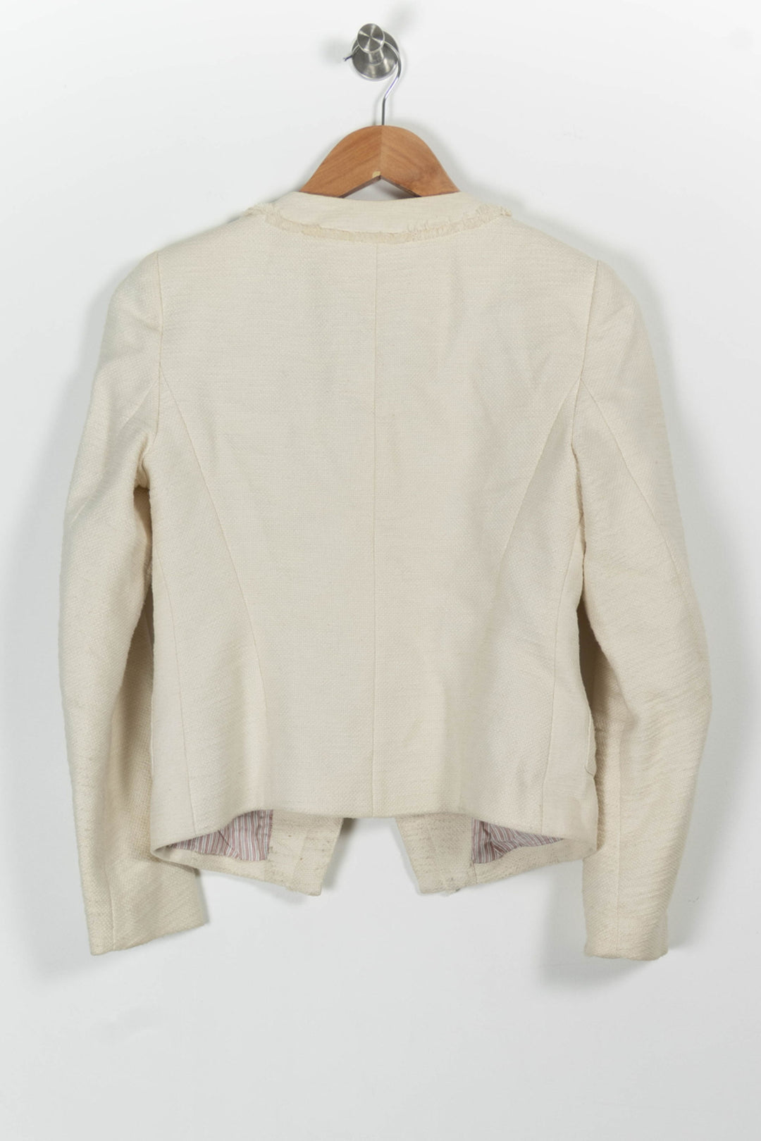 Veste Tailleur Blanche - Taille M/38 de la marque Maje | PARAD83832 - Vendu par Paradigme - Image 4