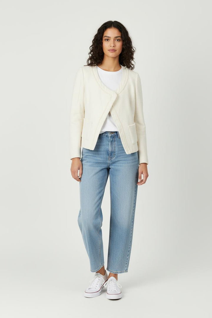 Veste Tailleur Blanche - Taille M/38 de la marque Maje | PARAD83832 - Vendu par Paradigme - Image 1