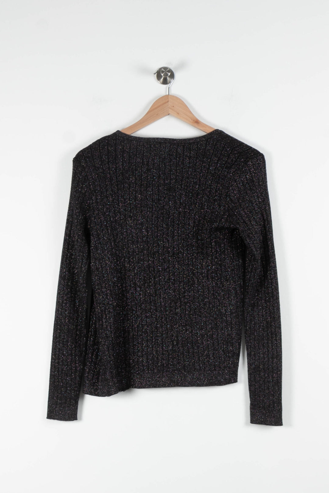 Cardigan Noir - Taille S/36 de la marque Maison 123 | PARAD83839 - Vendu par Paradigme - Image 4