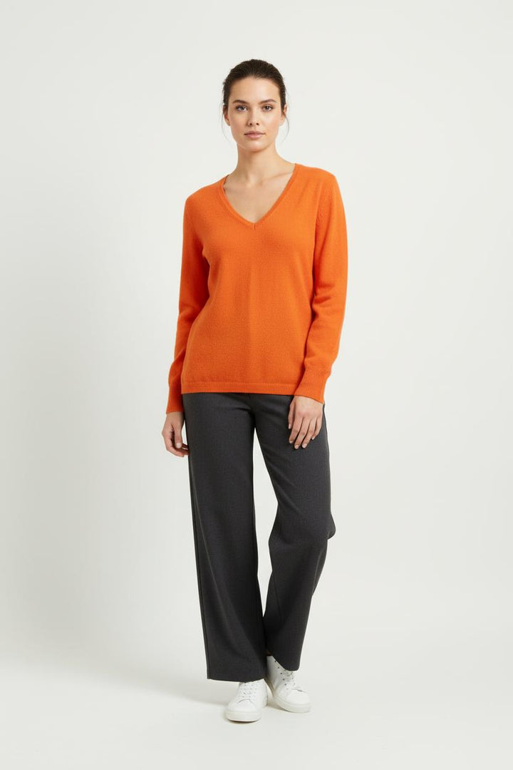 Pull Orange - Taille S/36 de la marque Caroll | PARAD83848 - Vendu par Paradigme - Image 1