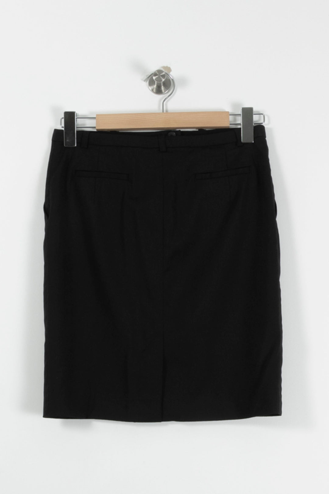 Jupe Droite Noire - Taille S/36 de la marque Pablo | PARAD83854 - Vendu par Paradigme - Image 4