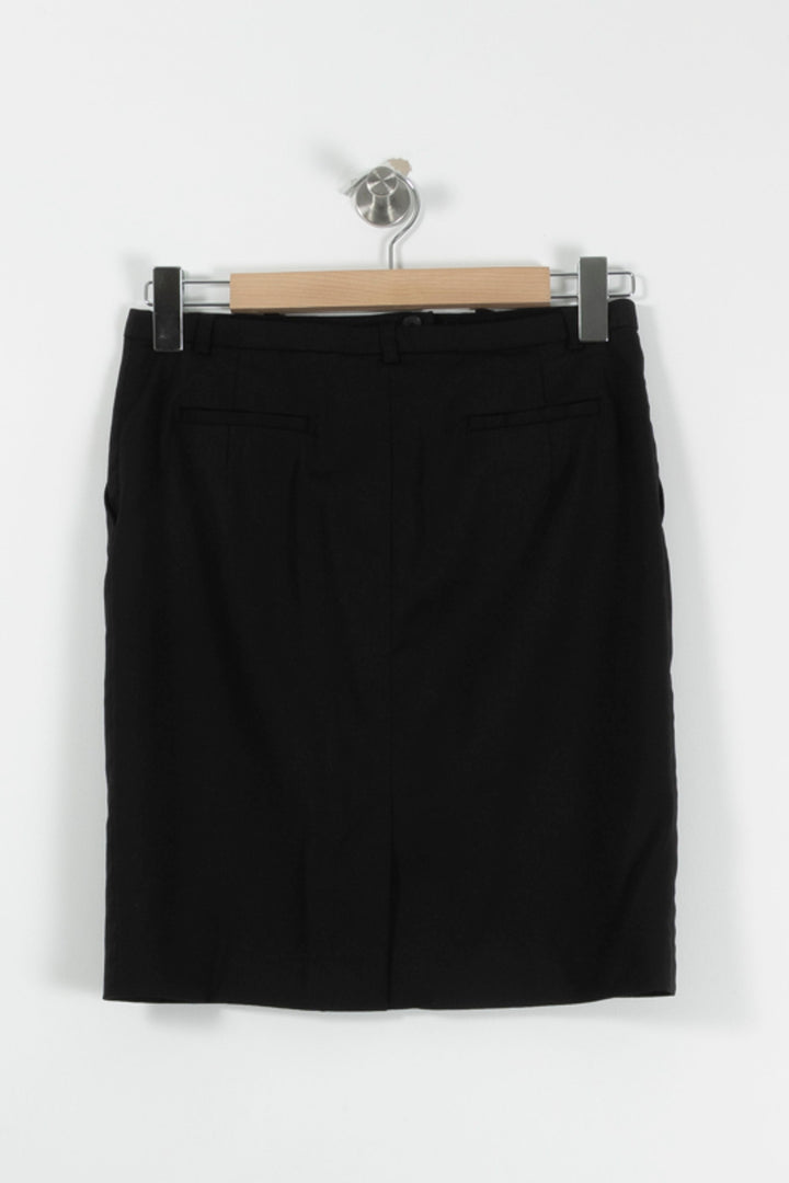 Jupe Droite Noire - Taille S/36 de la marque Pablo | PARAD83854 - Vendu par Paradigme - Image 4