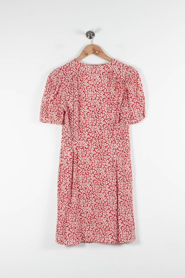 Robe Midi Rouge et Blanche - Taille M/38 de la marque Pablo | PARAD83856 - Vendu par Paradigme - Image 4