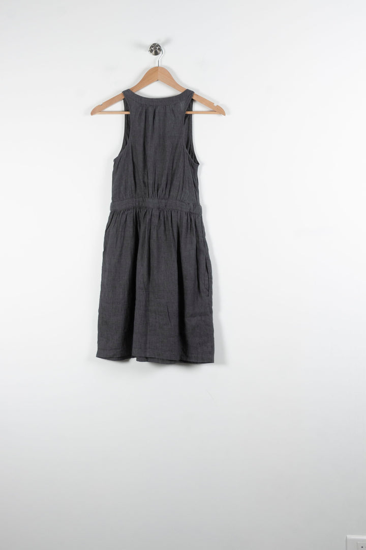 Robe Sans Manches Grise - Taille XS/34 de la marque Sessùn | PARAD83859 - Vendu par Paradigme - Image 4