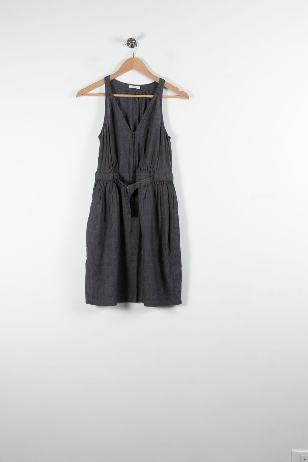 Robe Sans Manches Grise - Taille XS/34 de la marque Sessùn | PARAD83859 - Vendu par Paradigme - Image 2