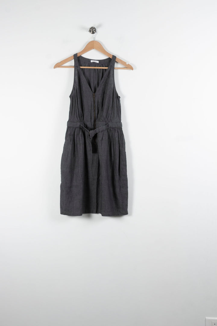 Robe Sans Manches Grise - Taille XS/34 de la marque Sessùn | PARAD83859 - Vendu par Paradigme - Image 2