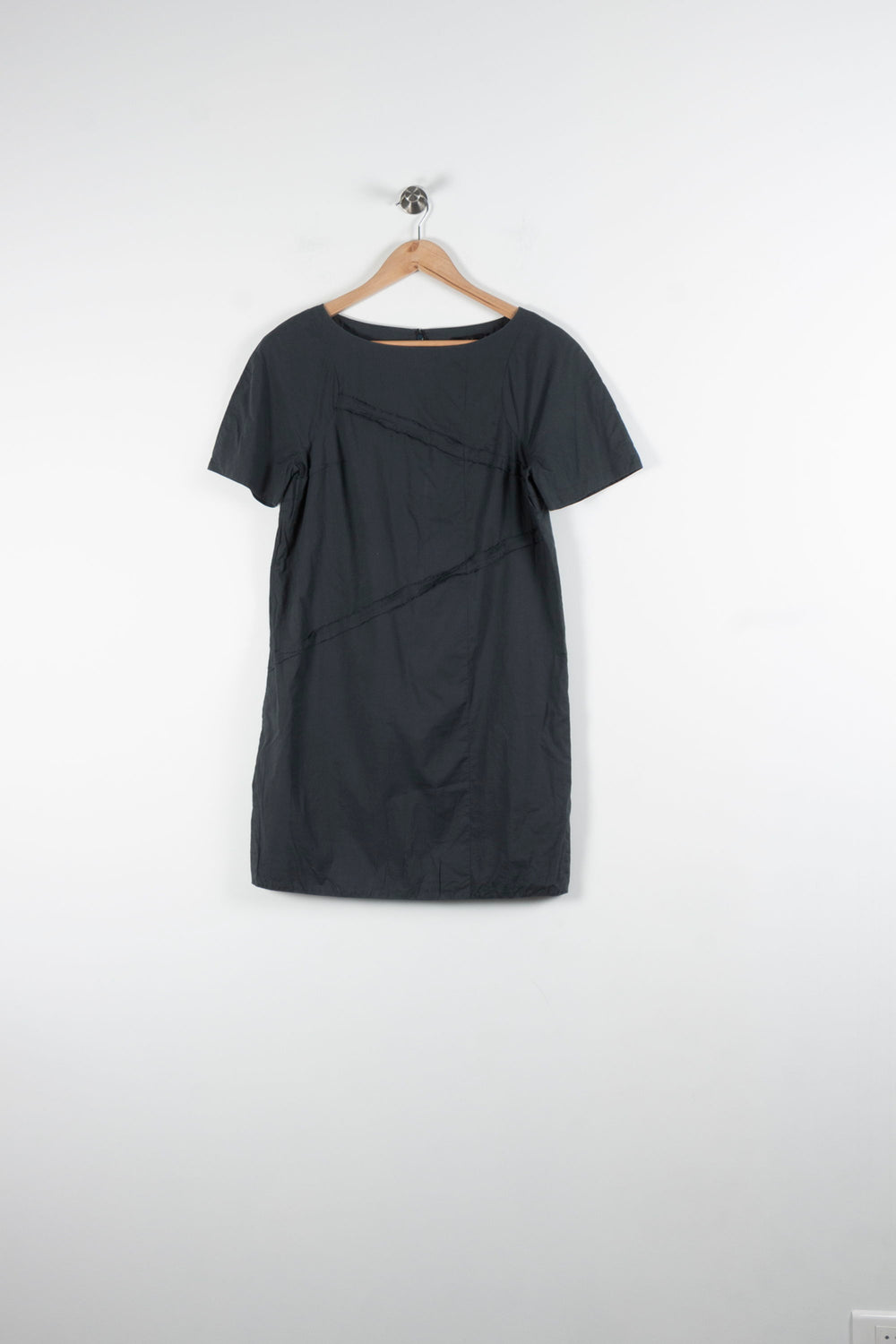 Robe Droite Noire - Taille S/36 de la marque COS | PARAD83860 - Vendu par Paradigme - Image 2