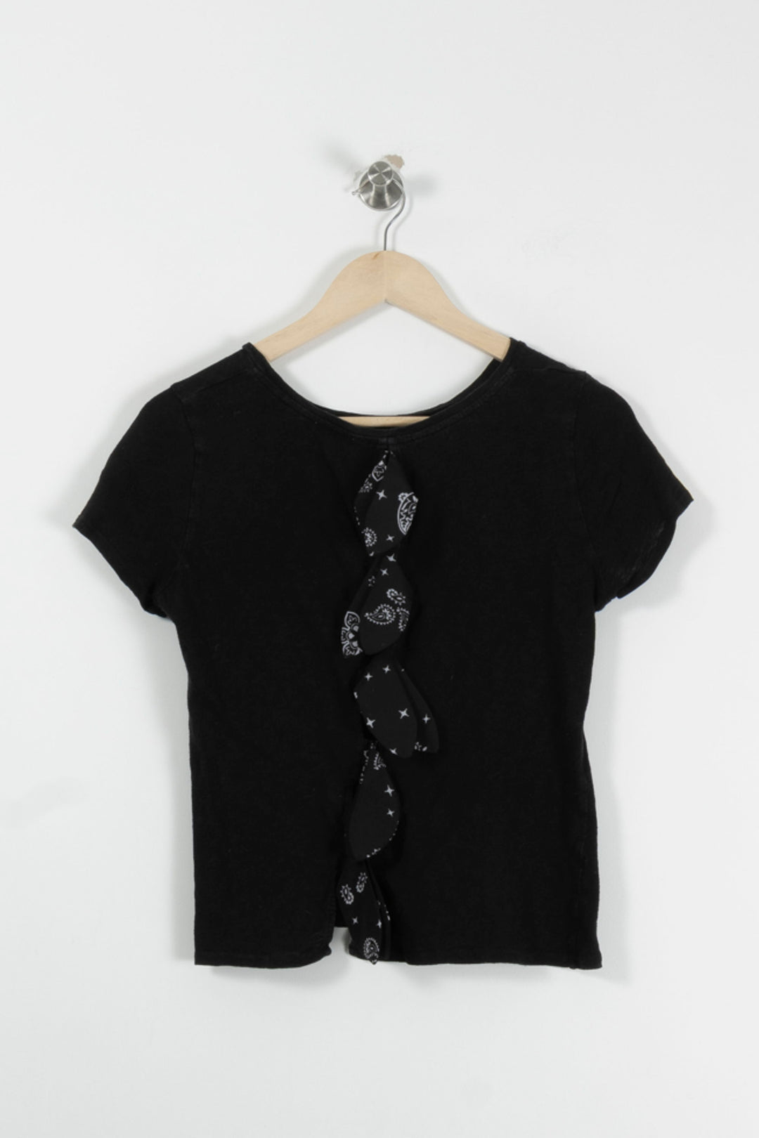Tee-shirt Noir - Taille L/40 de la marque Claudie Pierlot | PARAD83862 - Vendu par Paradigme - Image 4