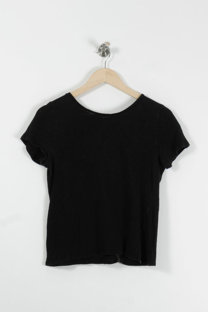 Tee-shirt Noir - Taille L/40 de la marque Claudie Pierlot | PARAD83862 - Vendu par Paradigme - Image 2