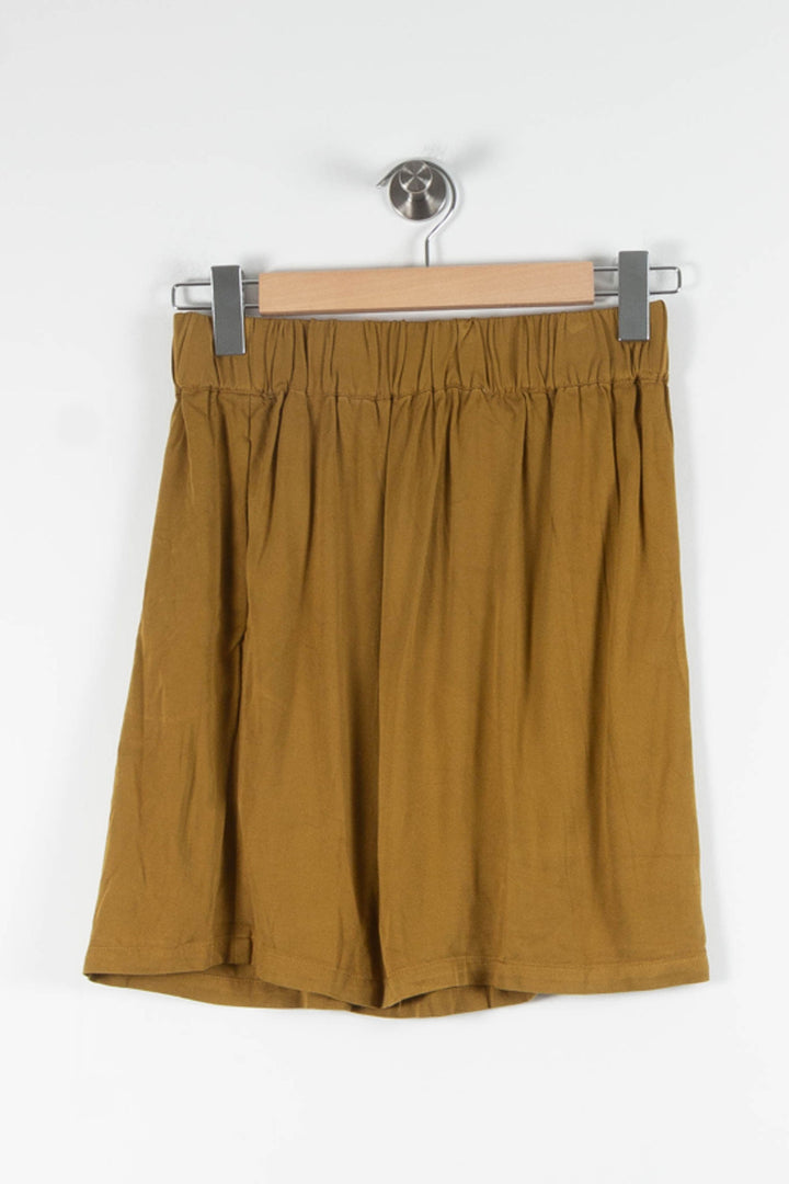 Jupe Plissée Marron - Taille M/38 de la marque American Vintage | PARAD83867 - Vendu par Paradigme - Image 4