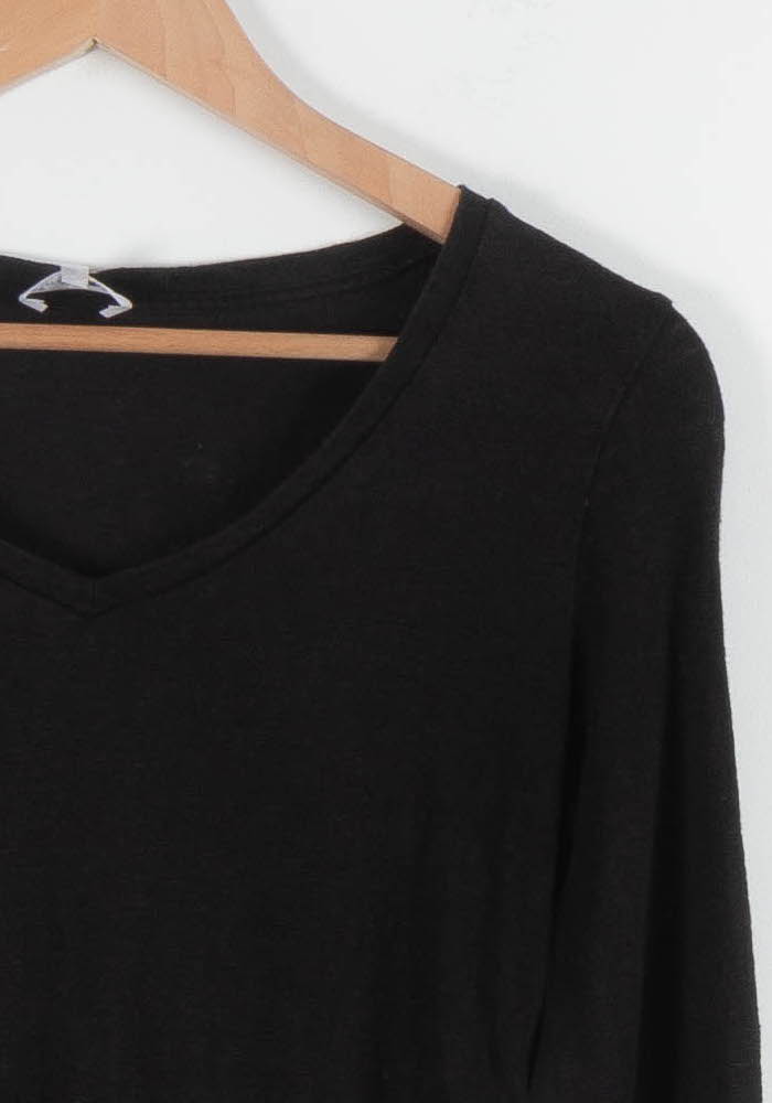 Tunique Noire - Taille S/36 de la marque Claudie Pierlot | PARAD83871 - Vendu par Paradigme - Image 3