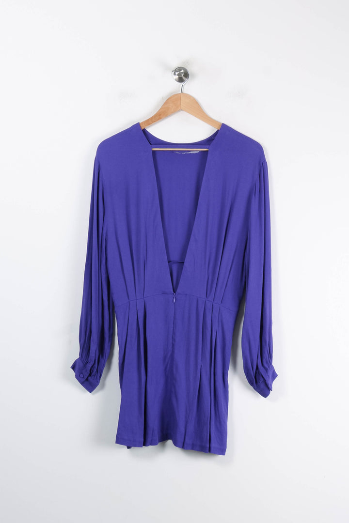 Robe Courte Violette - Taille XS/34 de la marque IRO | PARAD83872 - Vendu par Paradigme - Image 4