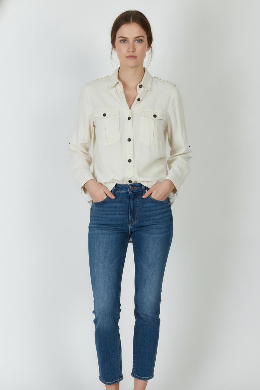 Chemise Beige - Taille S/36 de la marque Isabel Marant étoile | PARAD83874 - Vendu par Paradigme - Image 1