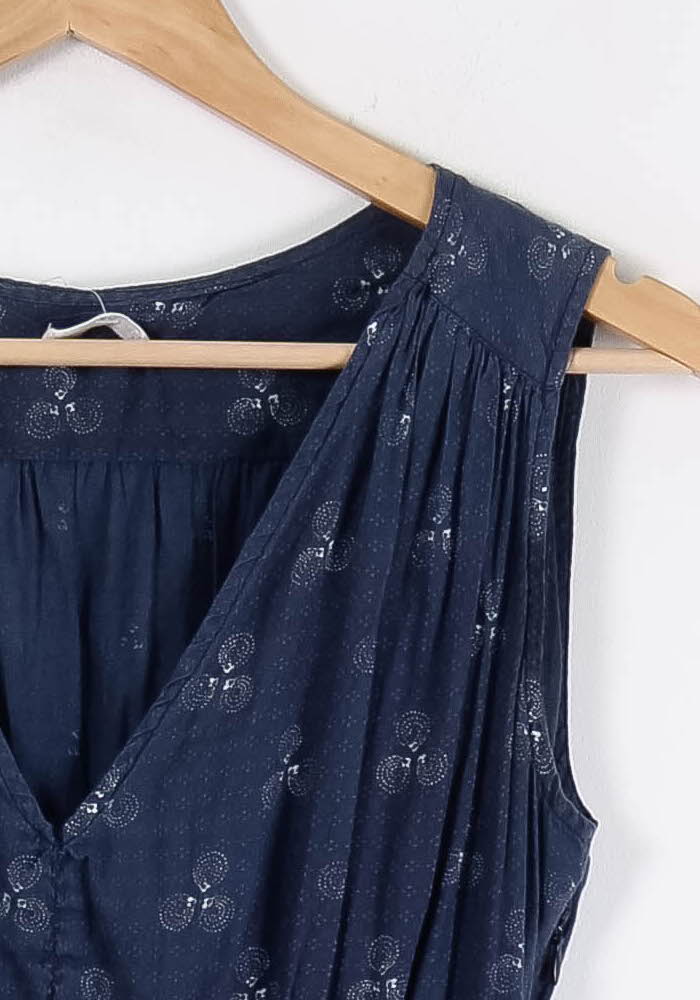 Robe Sans Manches Bleue - Taille S/36 de la marque Sessùn | PARAD83878 - Vendu par Paradigme - Image 3