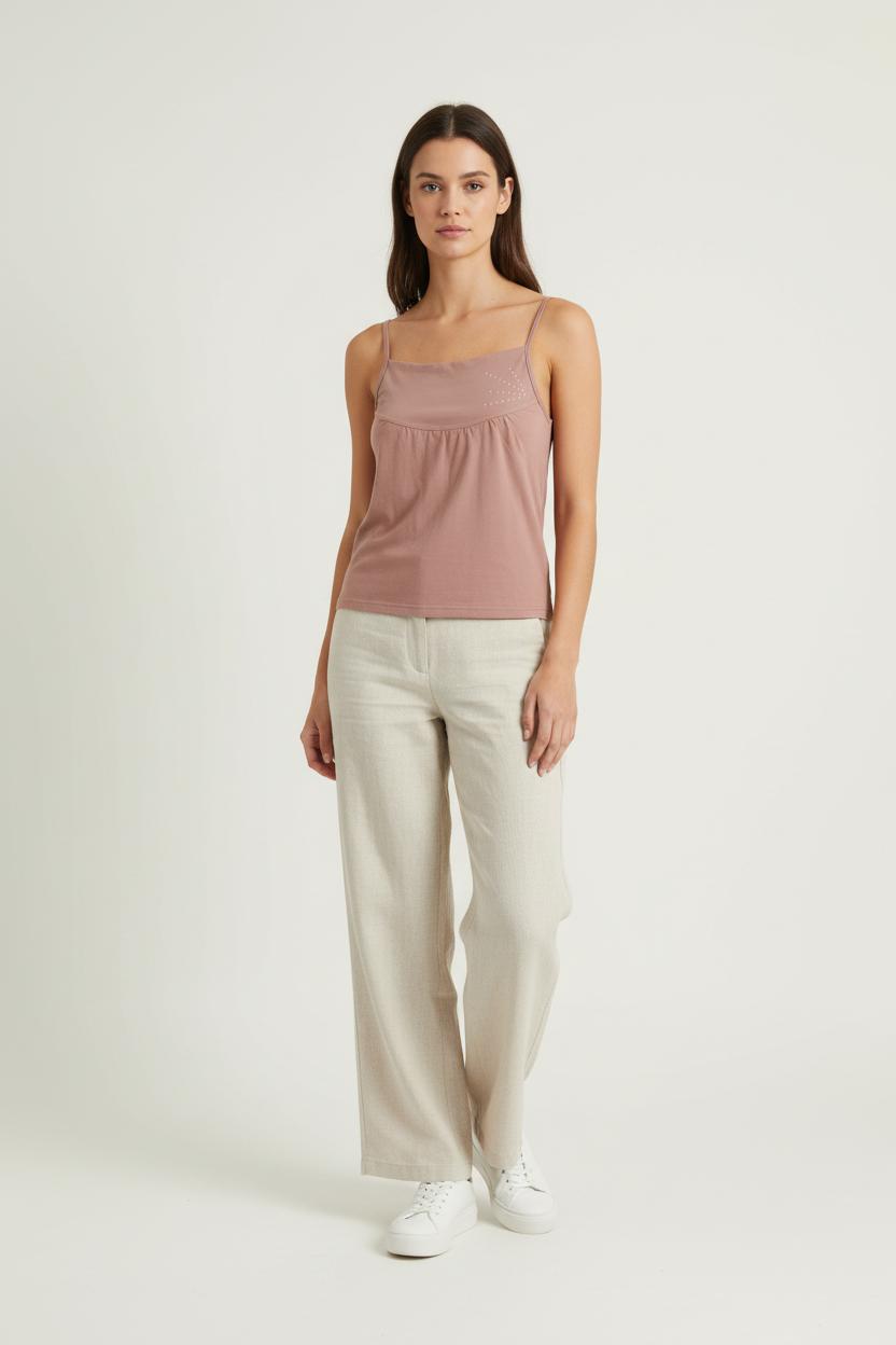 Débardeur Beige - Taille XS/34 de la marque Sessùn | PARAD83880 - Vendu par Paradigme - Image 1