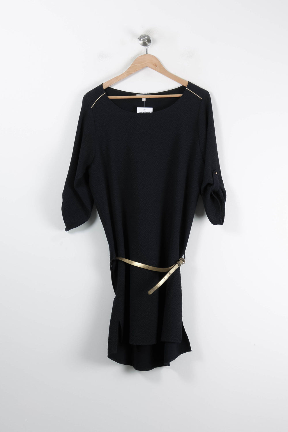 Robe Midi Bleue - Taille M/38 de la marque ba&sh | PARAD83882 - Vendu par Paradigme - Image 2