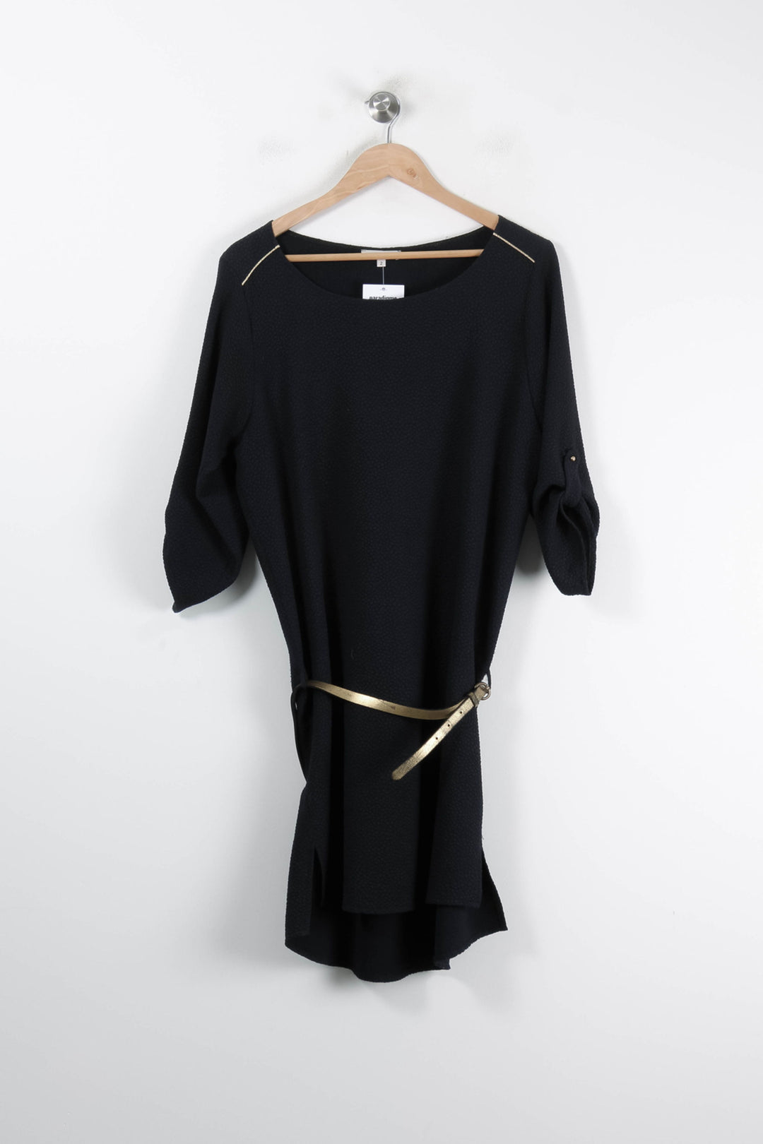 Robe Midi Bleue - Taille M/38 de la marque ba&sh | PARAD83882 - Vendu par Paradigme - Image 2