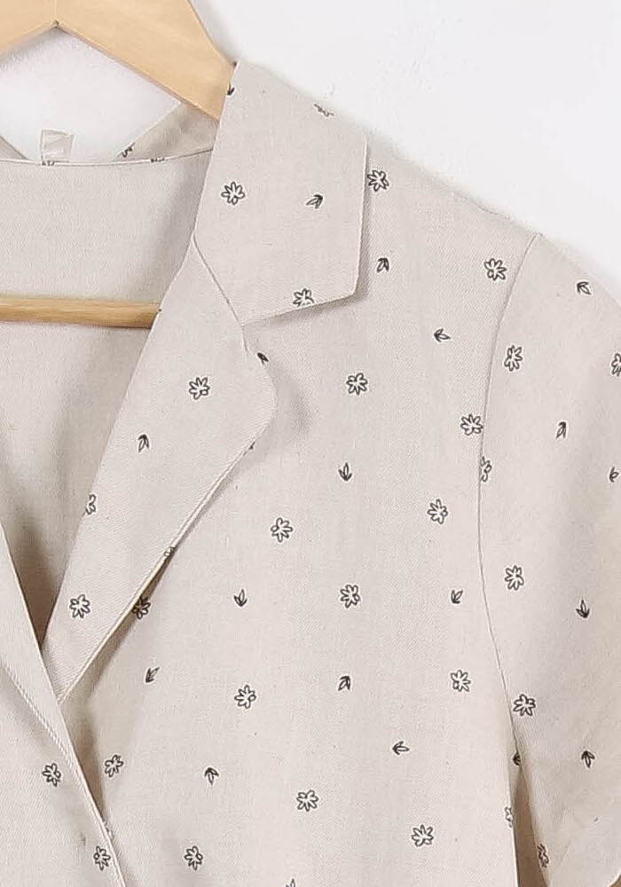 Robe Chemisier Beige - Taille M/38 de la marque I.Code | PARAD83893 - Vendu par Paradigme - Image 3