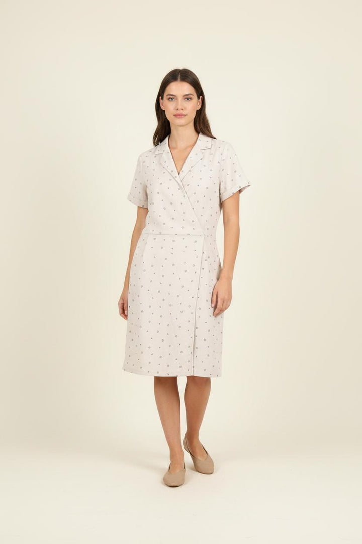 Robe Chemisier Beige - Taille M/38 de la marque I.Code | PARAD83893 - Vendu par Paradigme - Image 1