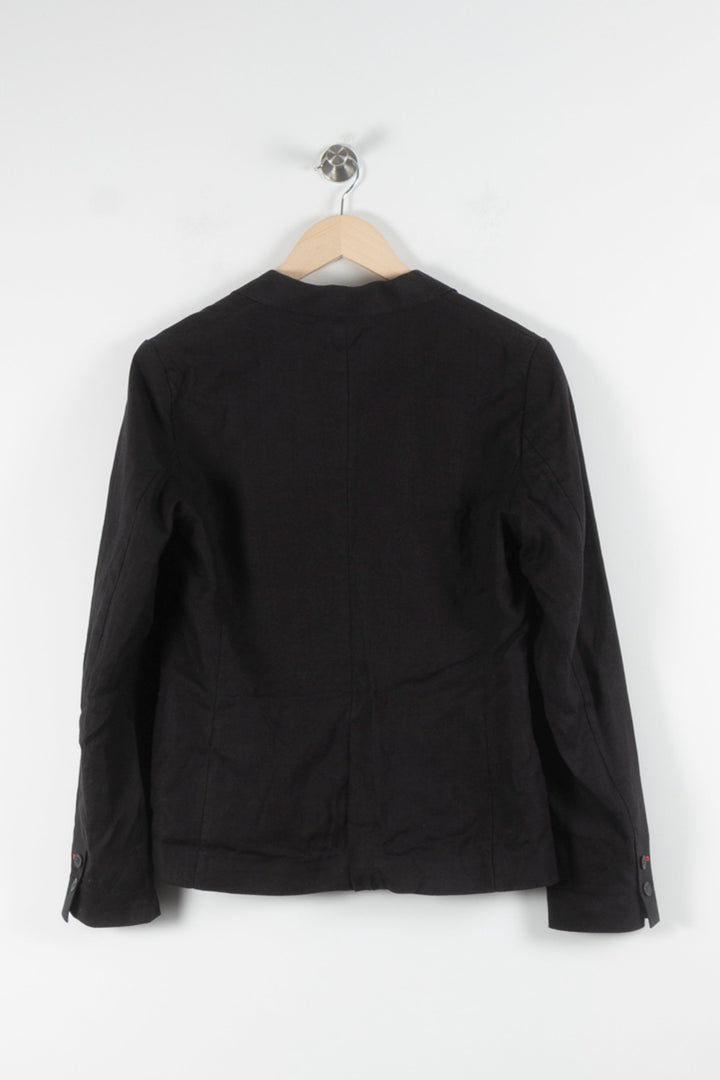 Blazer Noir - Taille M/38 de la marque Ines de la Fressange Paris | PARAD83903 - Vendu par Paradigme - Image 4