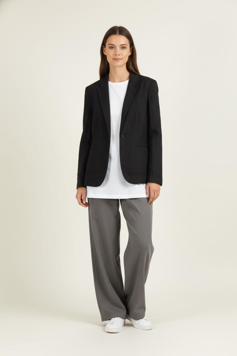 Blazer Noir - Taille M/38 de la marque Ines de la Fressange Paris | PARAD83903 - Vendu par Paradigme - Image 1