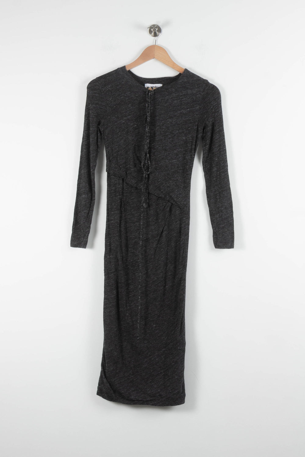 Robe Midi Grise - Taille XS/34 de la marque IRO | PARAD83909 - Vendu par Paradigme - Image 2
