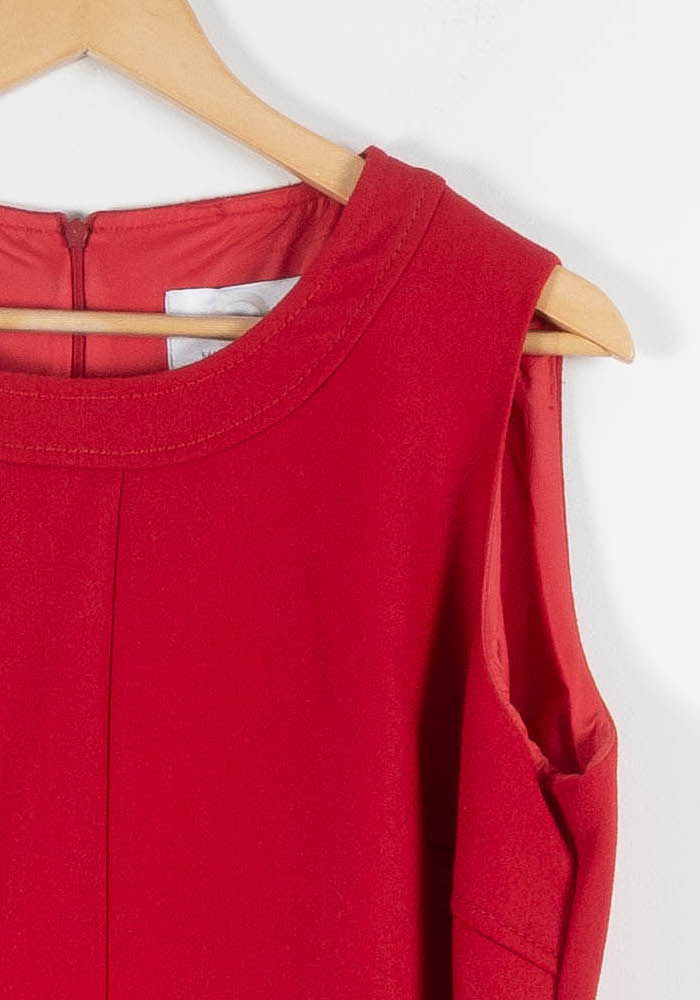 Robe Midi Rouge - Taille XXXL/46 de la marque Marina Rinaldi | PARAD83911 - Vendu par Paradigme - Image 3