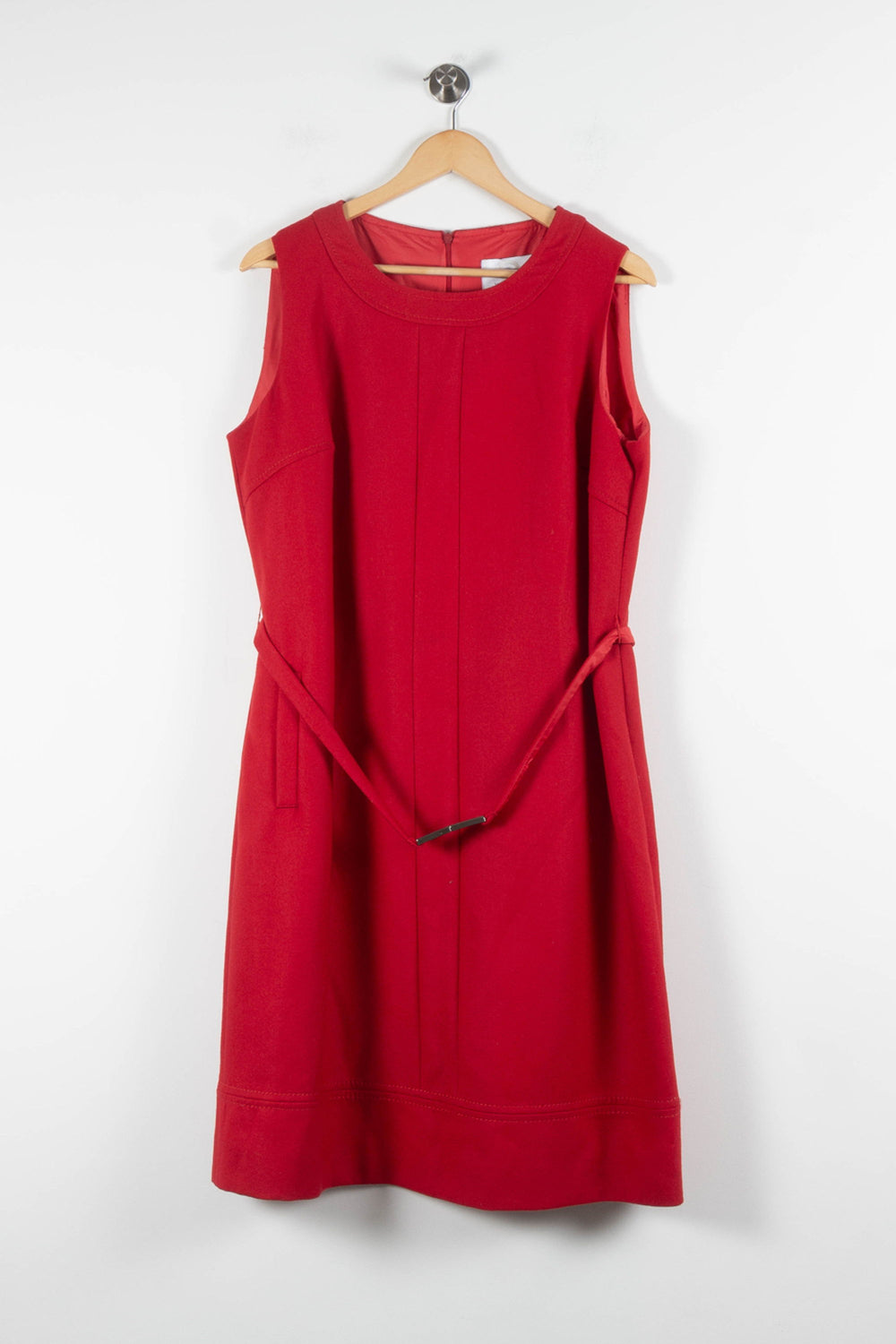 Robe Midi Rouge - Taille XXXL/46 de la marque Marina Rinaldi | PARAD83911 - Vendu par Paradigme - Image 2