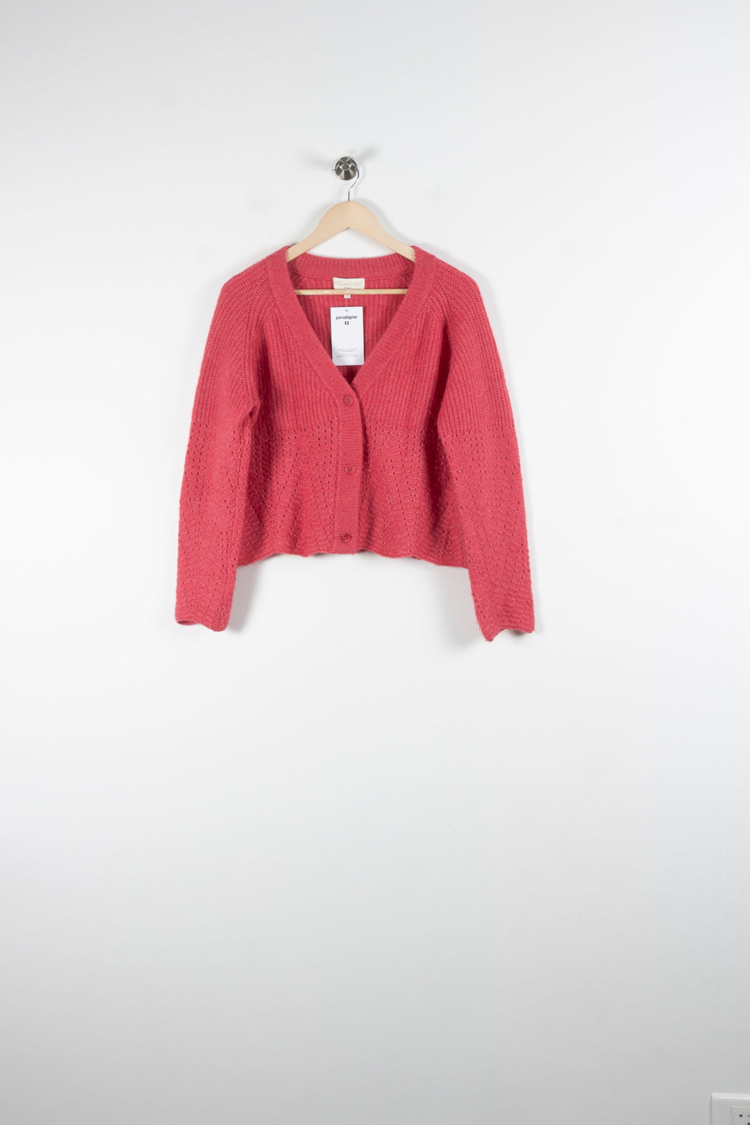Cardigan Rose - Taille S/36 de la marque Stella Forest | PARAD83921 - Vendu par Paradigme - Image 2