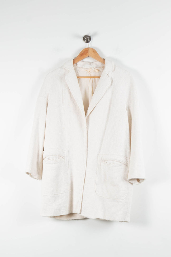 Blazer Beige - Taille M/38 de la marque Vanessa Bruno - Athé | PARAD83924 - Vendu par Paradigme - Image 2
