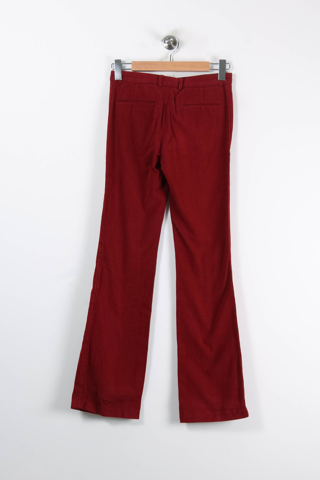 Pantalon Évasé Bordeaux - Taille XS/34 de la marque Joseph | PARAD83928 - Vendu par Paradigme - Image 4