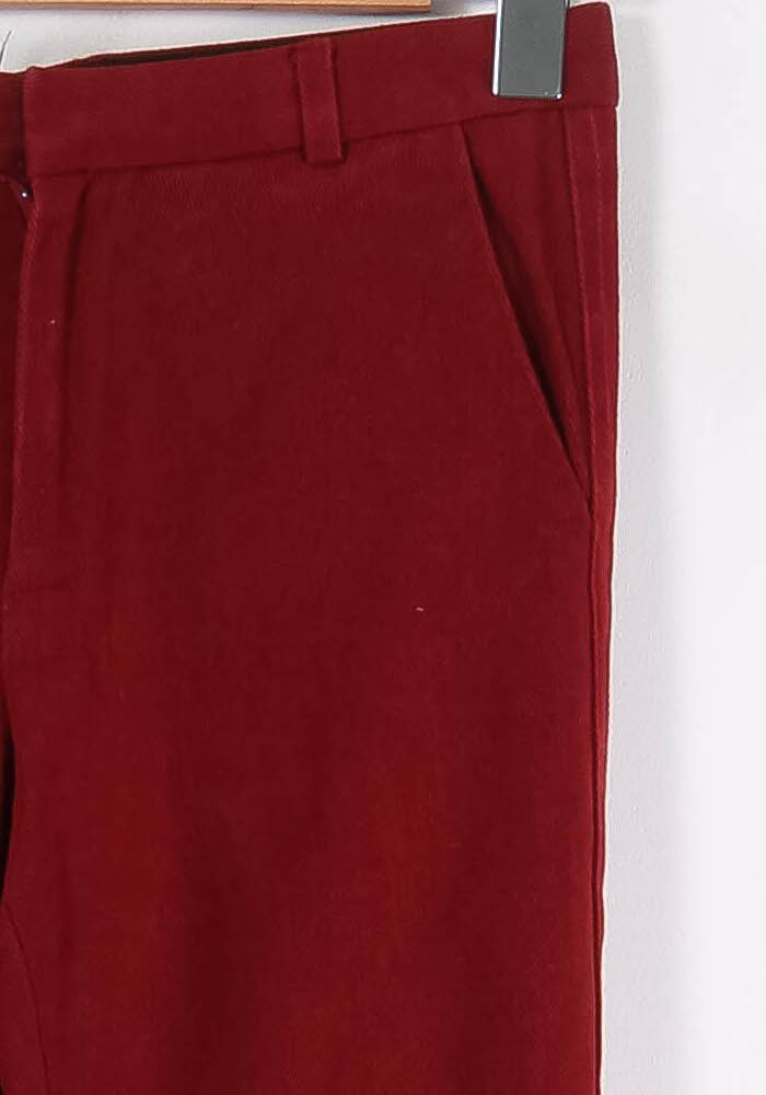 Pantalon Évasé Bordeaux - Taille XS/34 de la marque Joseph | PARAD83928 - Vendu par Paradigme - Image 3