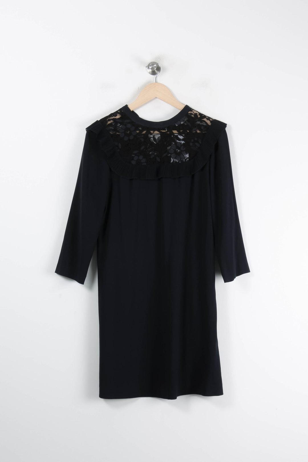 Robe Midi Bleue - Taille S/36 de la marque Claudie Pierlot | PARAD83929 - Vendu par Paradigme - Image 2