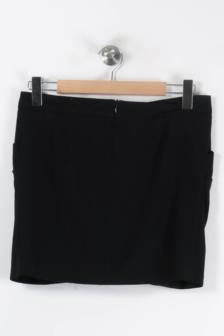 Jupe Courte Noire - Taille M/38 de la marque ba&sh | PARAD83930 - Vendu par Paradigme - Image 4