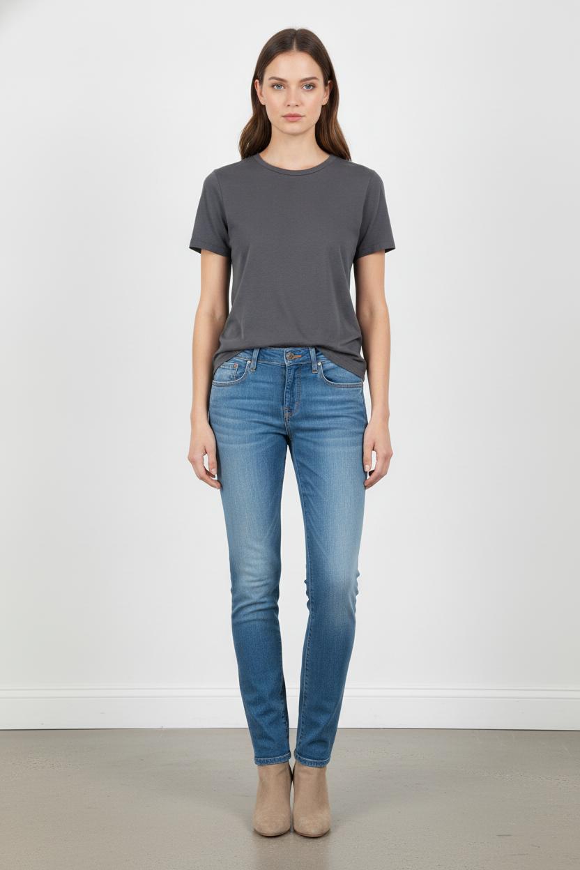 Jean Droit Bleu - Taille M/38 de la marque Levi's | PARAD83932 - Vendu par Paradigme - Image 1