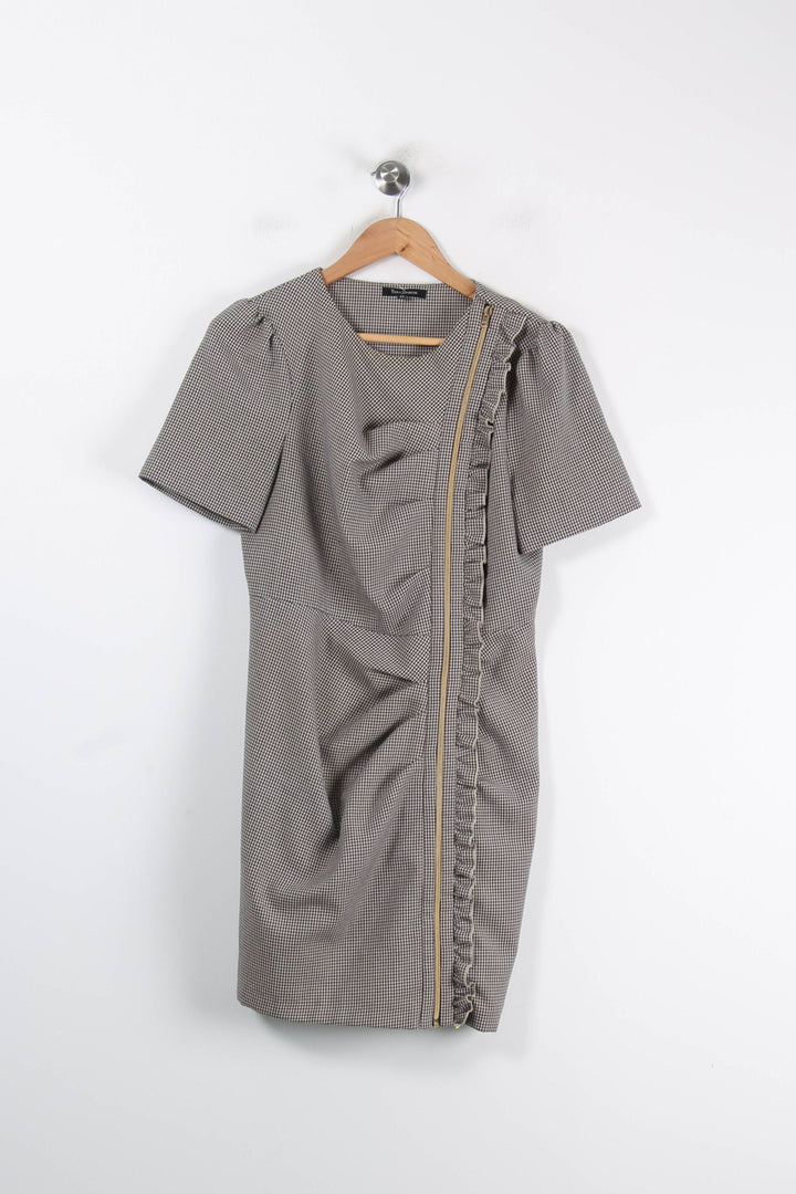 Robe Courte Beige - Taille L/40 de la marque Tara Jarmon | PARAD83933 - Vendu par Paradigme - Image 2