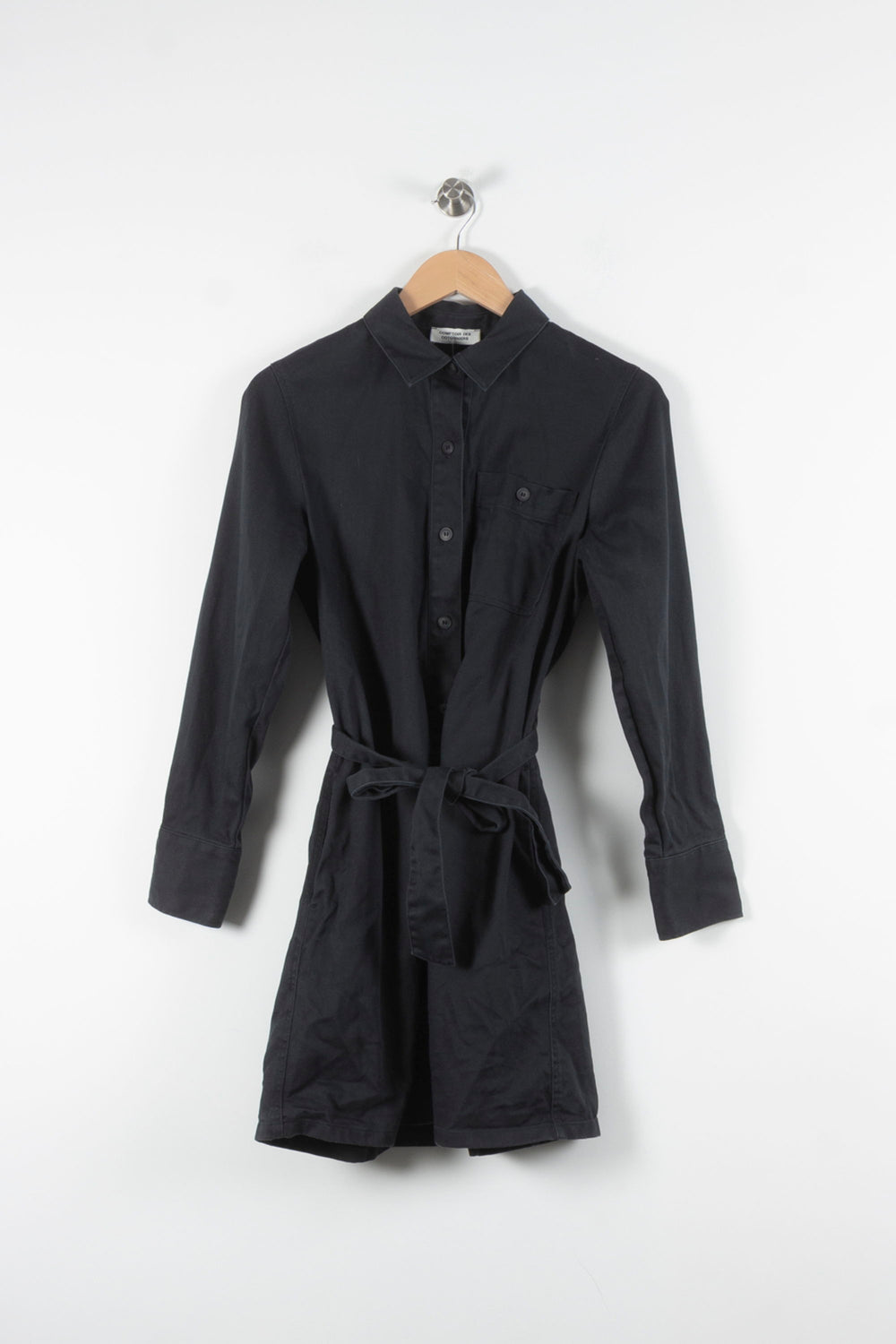 Robe Chemise Noire - Taille M/38 de la marque Comptoir des Cotonniers | PARAD83937 - Vendu par Paradigme - Image 2