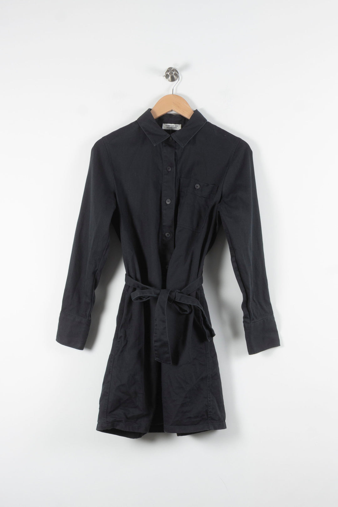 Robe Chemise Noire - Taille M/38 de la marque Comptoir des Cotonniers | PARAD83937 - Vendu par Paradigme - Image 2