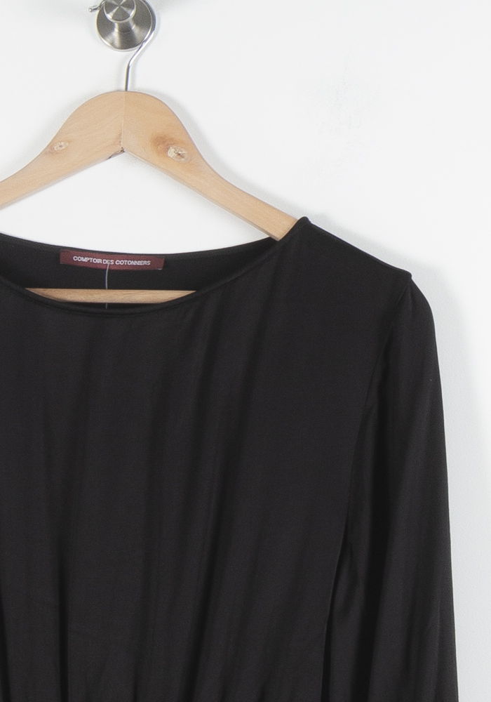 Robe Noire - Taille M/38 de la marque Comptoir des Cotonniers | PARAD83940 - Vendu par Paradigme - Image 3