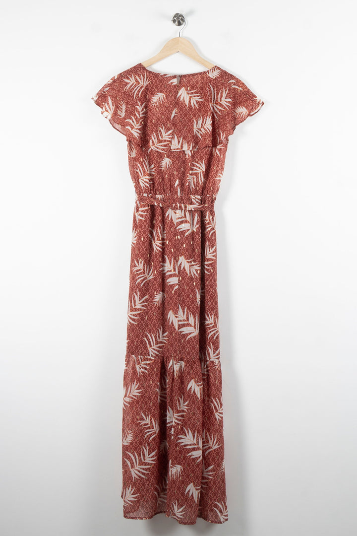 Robe Longue Rouge et Blanche - Taille M/38 de la marque Grace & Mila | PARAD83945 - Vendu par Paradigme - Image 4