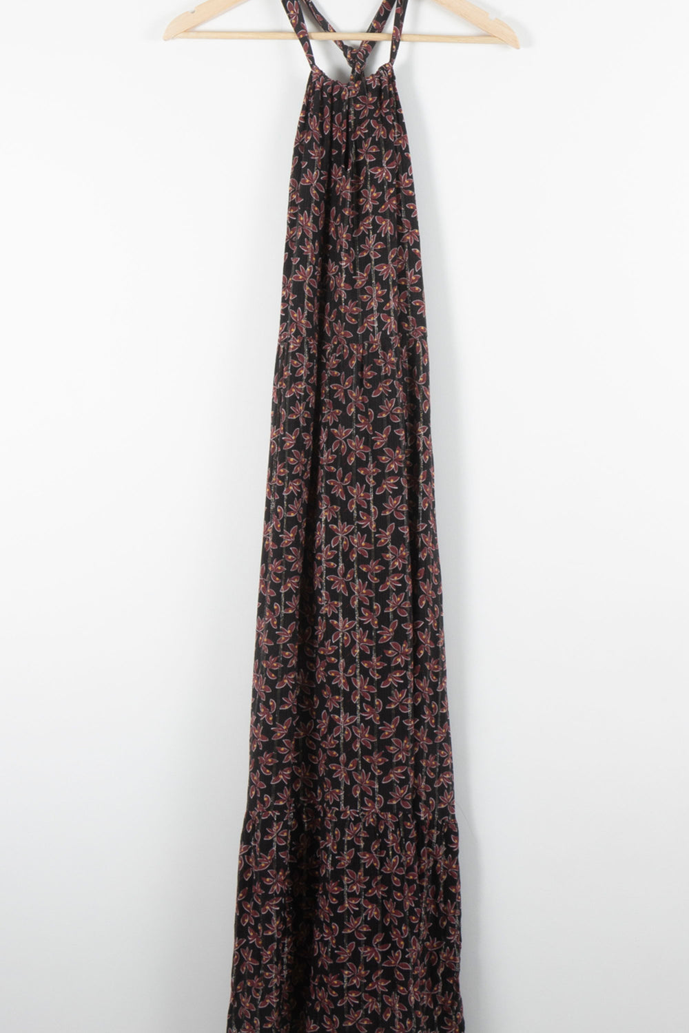Robe Longue Noire et Rouge - Taille S/36 de la marque IKKS | PARAD83947 - Vendu par Paradigme - Image 2
