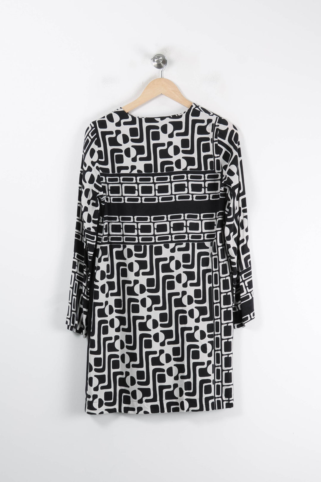 Robe Noire et Blanche - Taille S/36 de la marque La Fée Maraboutée | PARAD83954 - Vendu par Paradigme - Image 4