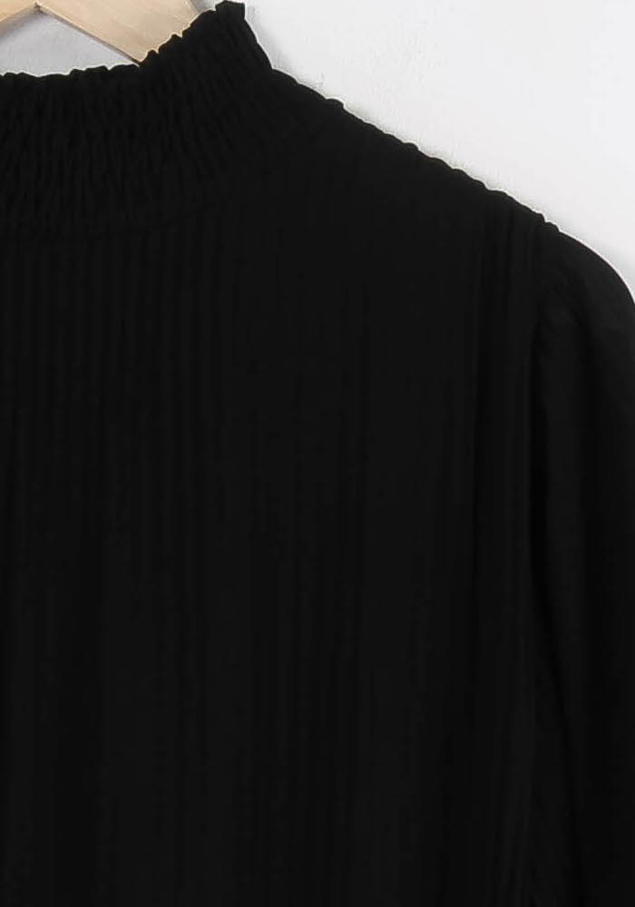 Robe Noire - Taille S/36 de la marque La Fée Maraboutée | PARAD83955 - Vendu par Paradigme - Image 3