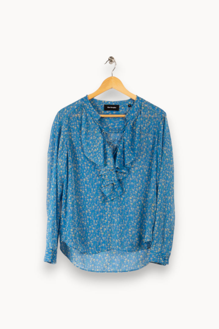 Blouse bleue - S / 36