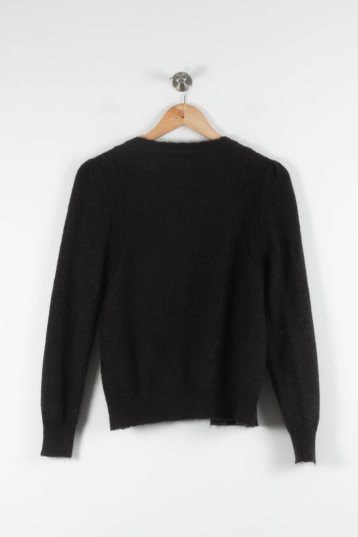 Gilet Noir - Taille XS/34 de la marque La Fée Maraboutée | PARAD83960 - Vendu par Paradigme - Image 4