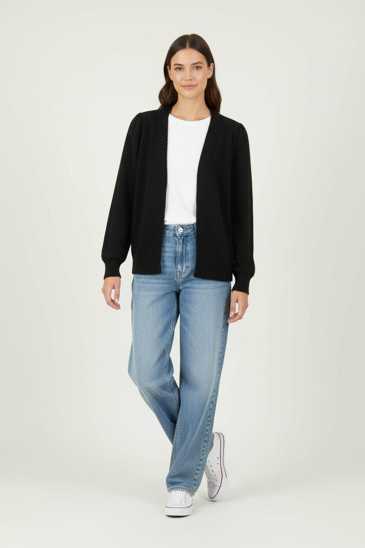 Gilet Noir - Taille XS/34 de la marque La Fée Maraboutée | PARAD83960 - Vendu par Paradigme - Image 1