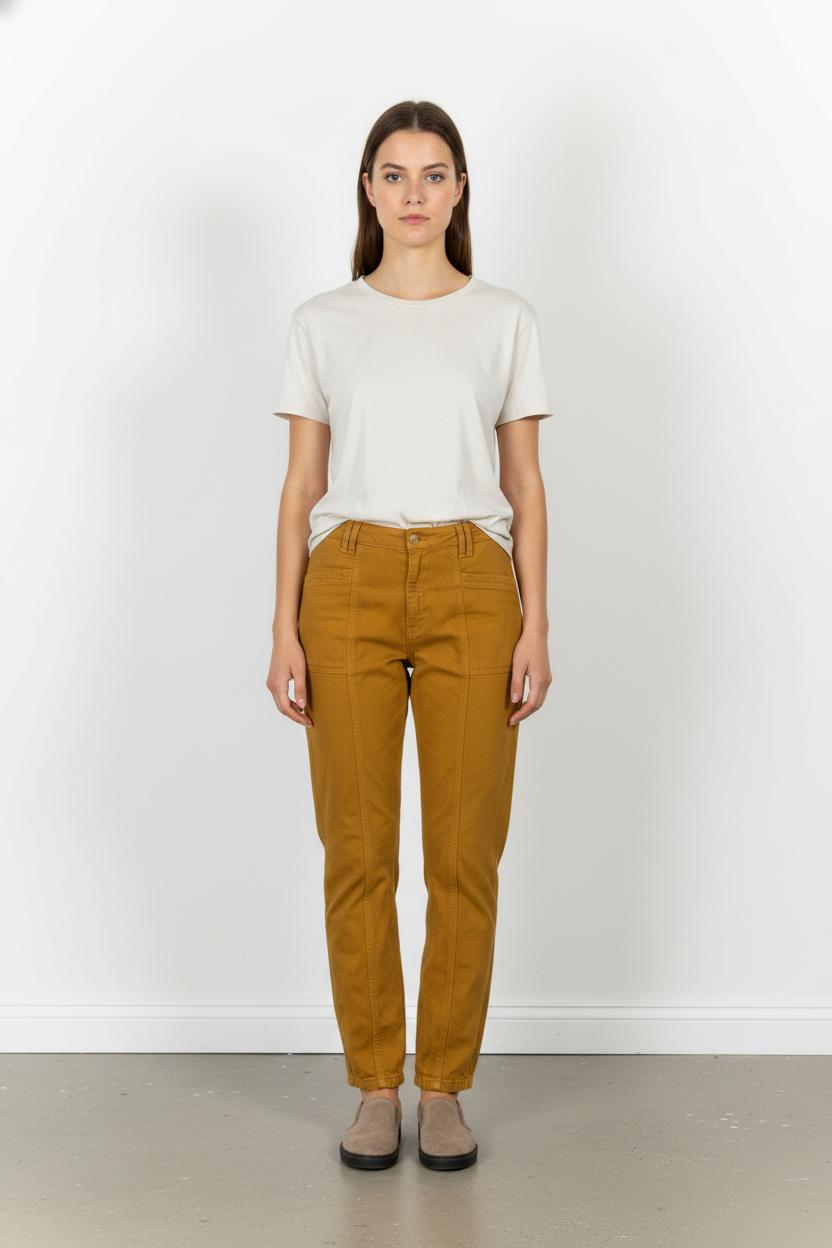 Pantalon Jaune - Taille L/40 de la marque Maison Stella & Suzie | PARAD83961 - Vendu par Paradigme - Image 1